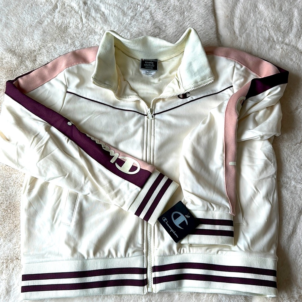 NWT Champion athletic zip up jacket sz XL